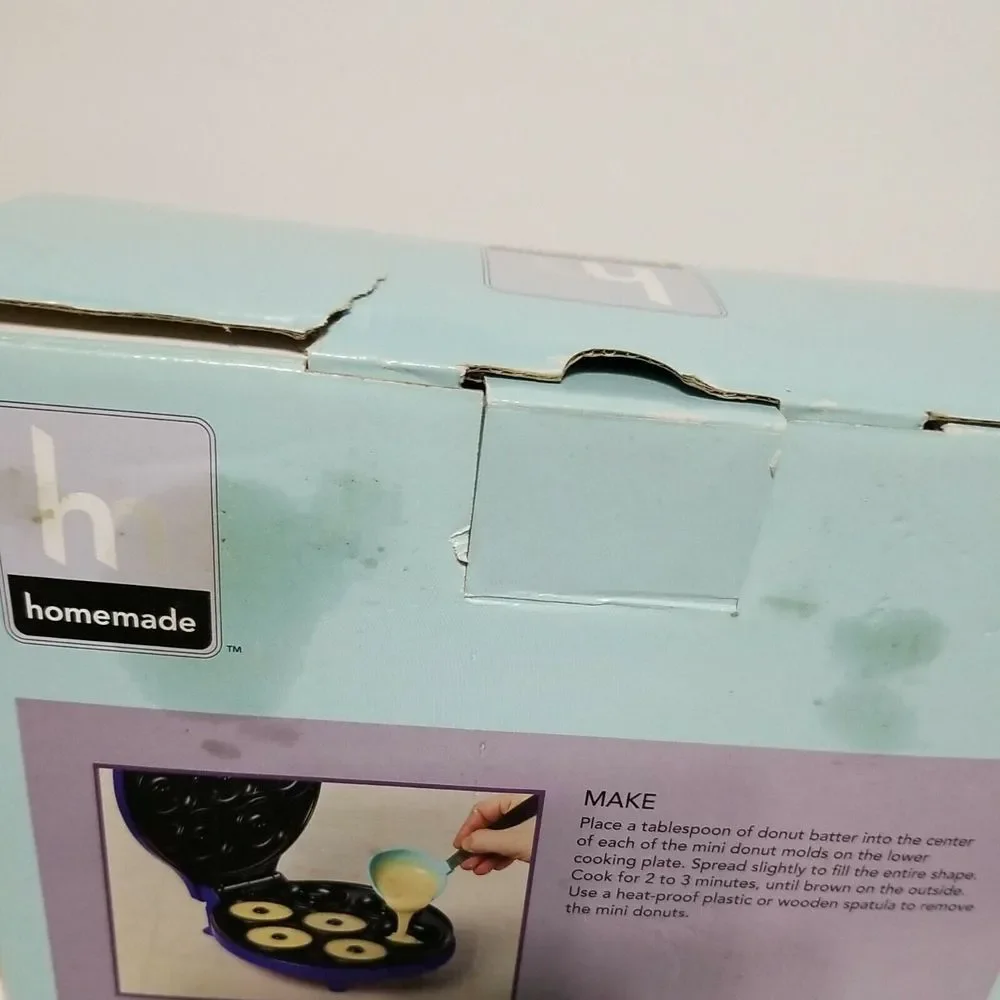 Sensio HOMEMADE ELECTRIC MINI‎ DONUT MAKER MAKER - NEW IN BOX